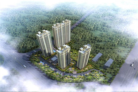 龙都花园3室2厅2卫121.44㎡带车库付房